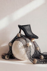 GIULIA - Black Resille Pumps