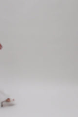 ISA - White Woven Leather Sandals