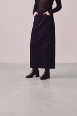 Souliers Martinez Flavia black leather boots worn video