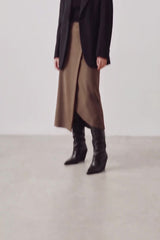 Souliers Martinez Nevada black leather knee high boots worn video 2