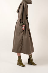 AKIRA - Dark Green Patent Leather Ankle Boots