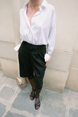 ANAYA - Black Woven Leather Sandals