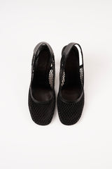 BEATRIZ - Black Resille Pumps