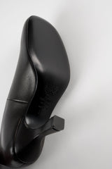 BERLIN - Black Leather Pumps