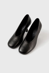BERLIN - Black Leather Pumps