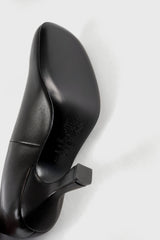 BERLIN - Black Leather Pumps