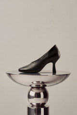 BERLIN - Black Leather Pumps
