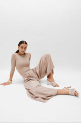 CABO - White Woven Leather Sandals