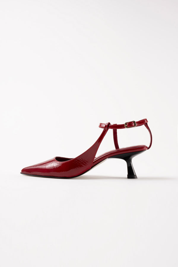 CAMELIA - Red Patent Leather Pumps