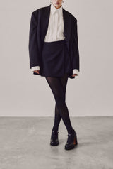 CASILDA - Black Leather Mary Jane Pumps