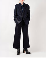 CHUECA - Black Leather Platform Boots