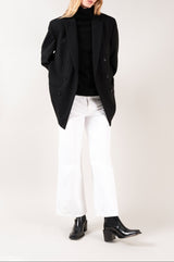 DALLAS - Black Polished Leather Ankle Boots