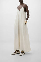 FLAMENCA - White Leather Ballerina