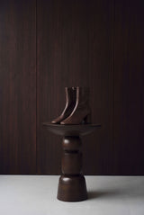 Flavia dark brown leather ankle boots - Souliers Martinez