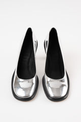 GIGI - Silver Mirror Pumps
