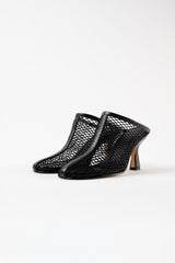 GIULIA - Black Resille Pumps