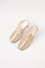 GIULIA - Gold Mesh Pumps