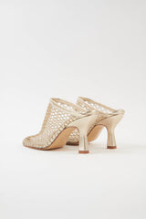 GIULIA - Gold Mesh Pumps