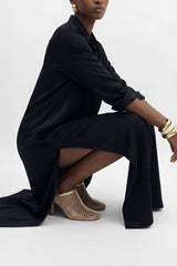 GIULIA - Gold Mesh Pumps