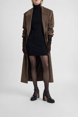 MALASANA - Black Leather Platform Pumps