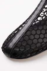 MAXIMA - Black Mesh Boots