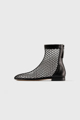 MAXIMA - Bottes en maille noire