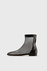 MAXIMA - Black Mesh Boots