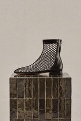 MAXIMA - Bottes en maille noire