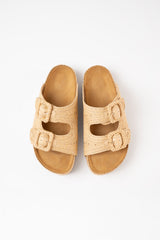 MENORCA - Natural Raffia Sandals