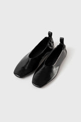 MINA - Black Patent Leather Ballerina