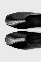 MINA - Black Patent Leather Ballerina
