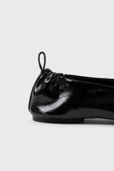 MINA - Black Patent Leather Ballerina