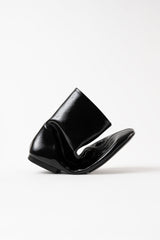 MOLLI - Black Patent Leather Ankle Boots