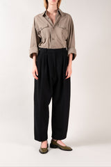 PENELOPE - Dark Green Patent Leather Babies