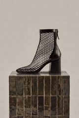 POPPY - Bottes en maille noire