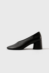 Sarria black leather pumps - Souliers Martinez