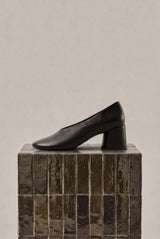 Sarria black leather pumps - Souliers Martinez