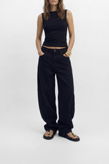 SPIAGGIA - Black Leather With Embellishment Sandals