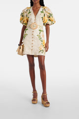 SUMMER - Natural Raffia Platform Sandals