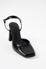 SVETLANA - Black Patent Leather Pumps