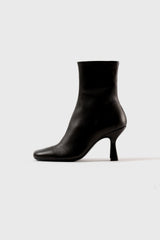 Talin black leather ankle boots - Souliers Martinez