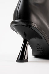 TEO - Black Leather Ankle Boots