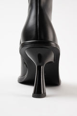 TEO - Black Leather Ankle Boots