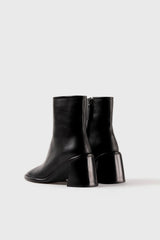 Teruel black leather ankle boots - Souliers Martinez