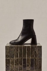 Teruel black leather ankle boots - Souliers Martinez