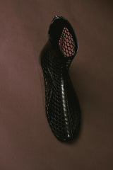 MAXIMA - Black Mesh Boots