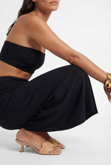 REBECCA - Natural Raffia Sandals