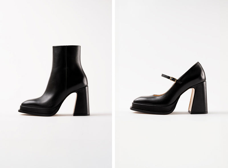 送料関税込★Souliers Martinez★ポリッシュドレザーブーツ Luxury Designer Boots | Souliers Martinez