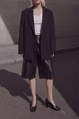 BERLIN - Black Leather Pumps