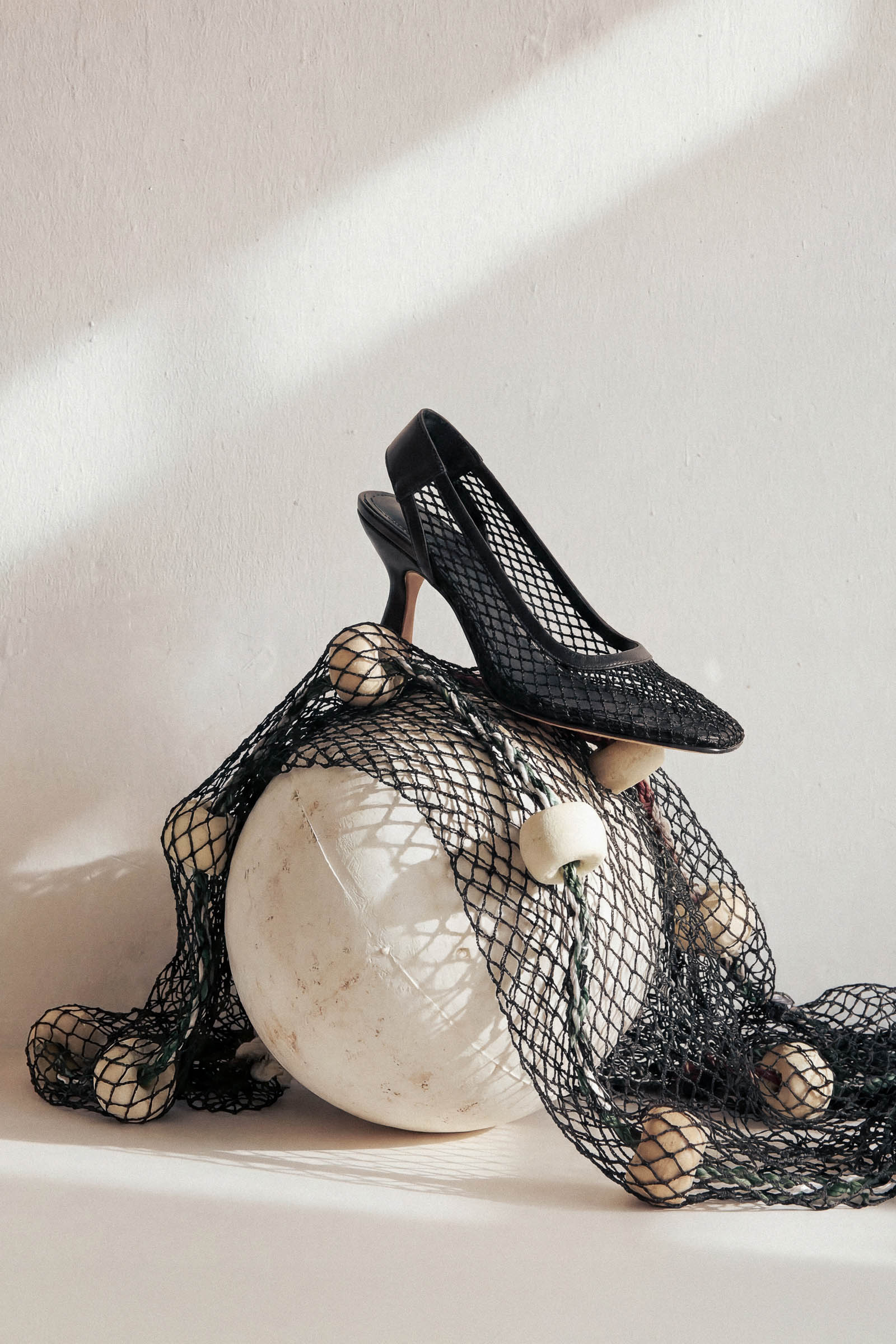 BEATRIZ - Black Resille Pumps